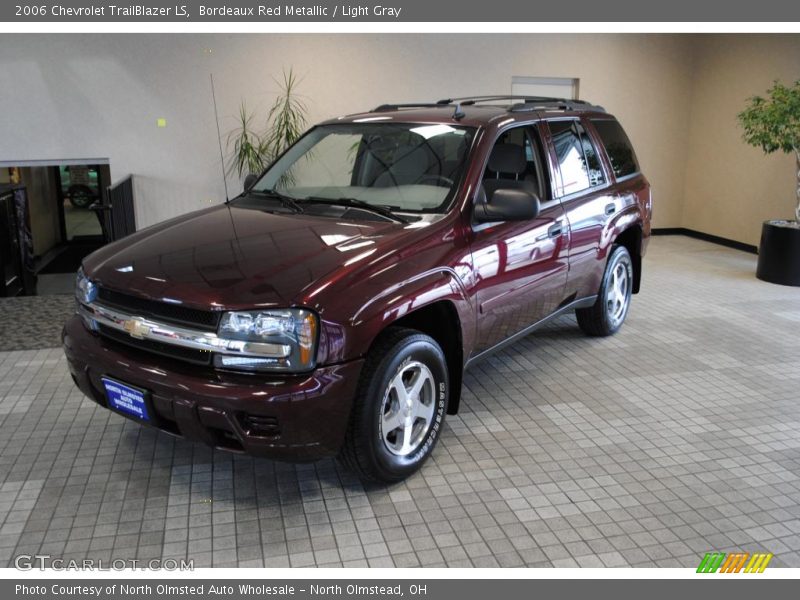Bordeaux Red Metallic / Light Gray 2006 Chevrolet TrailBlazer LS