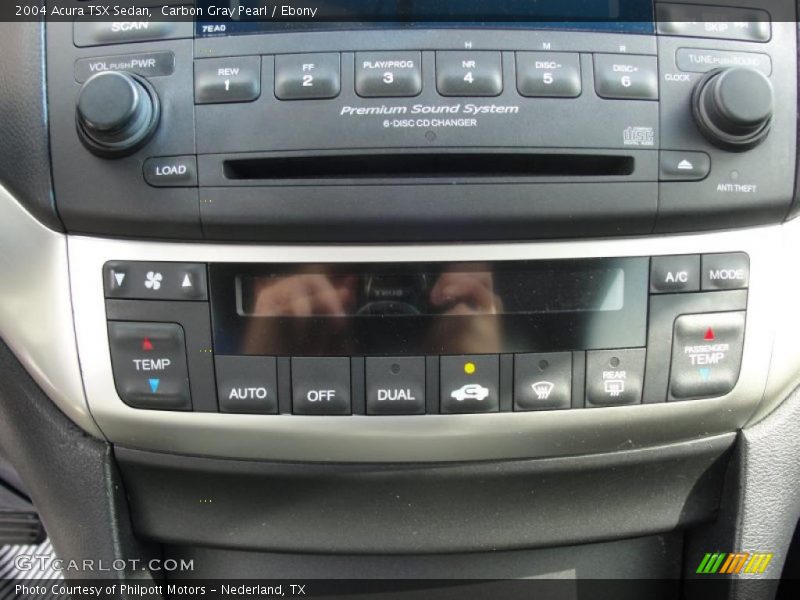 Carbon Gray Pearl / Ebony 2004 Acura TSX Sedan
