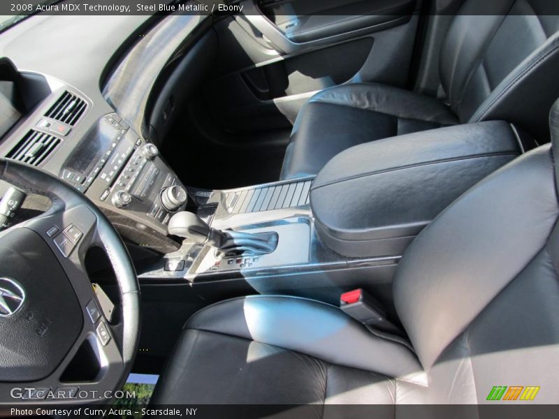 Steel Blue Metallic / Ebony 2008 Acura MDX Technology