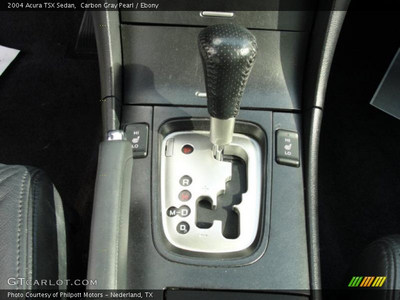 Carbon Gray Pearl / Ebony 2004 Acura TSX Sedan