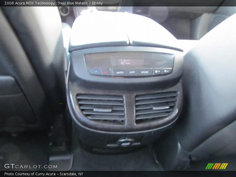 Steel Blue Metallic / Ebony 2008 Acura MDX Technology