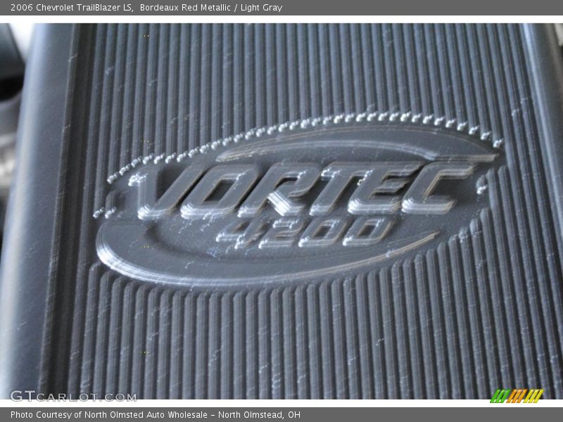 Bordeaux Red Metallic / Light Gray 2006 Chevrolet TrailBlazer LS