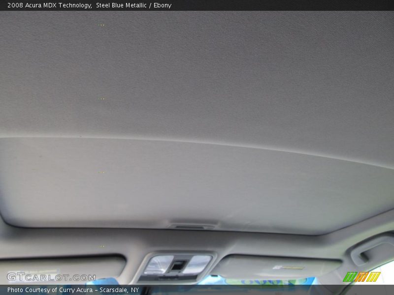 Steel Blue Metallic / Ebony 2008 Acura MDX Technology