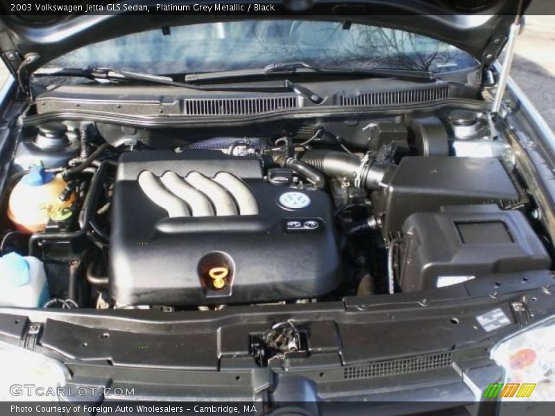 Platinum Grey Metallic / Black 2003 Volkswagen Jetta GLS Sedan