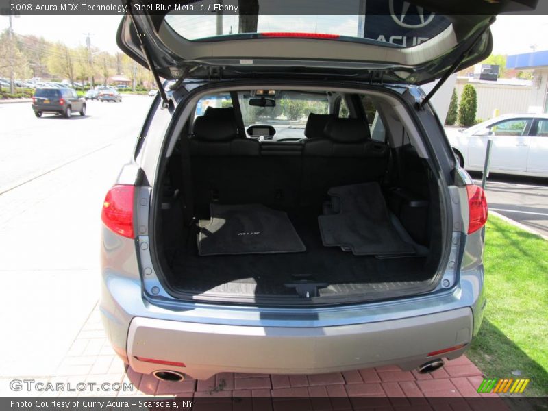Steel Blue Metallic / Ebony 2008 Acura MDX Technology