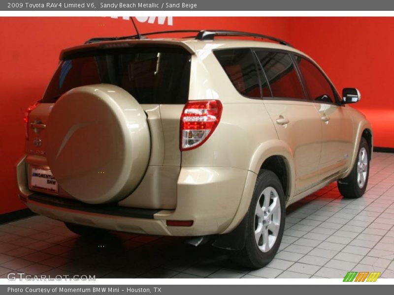 Sandy Beach Metallic / Sand Beige 2009 Toyota RAV4 Limited V6