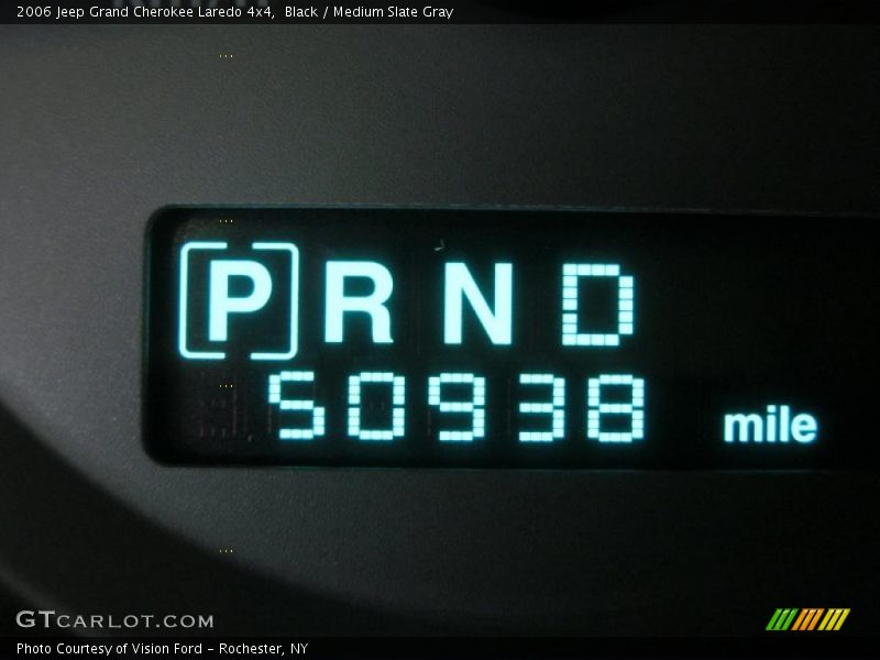 Black / Medium Slate Gray 2006 Jeep Grand Cherokee Laredo 4x4