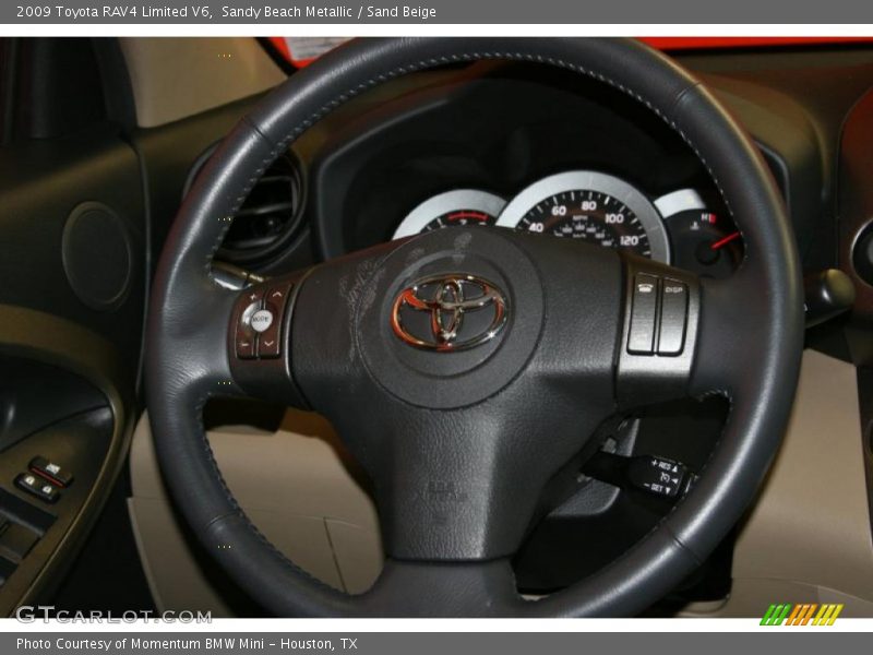 Sandy Beach Metallic / Sand Beige 2009 Toyota RAV4 Limited V6