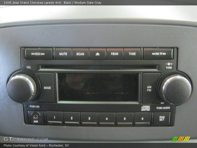Black / Medium Slate Gray 2006 Jeep Grand Cherokee Laredo 4x4