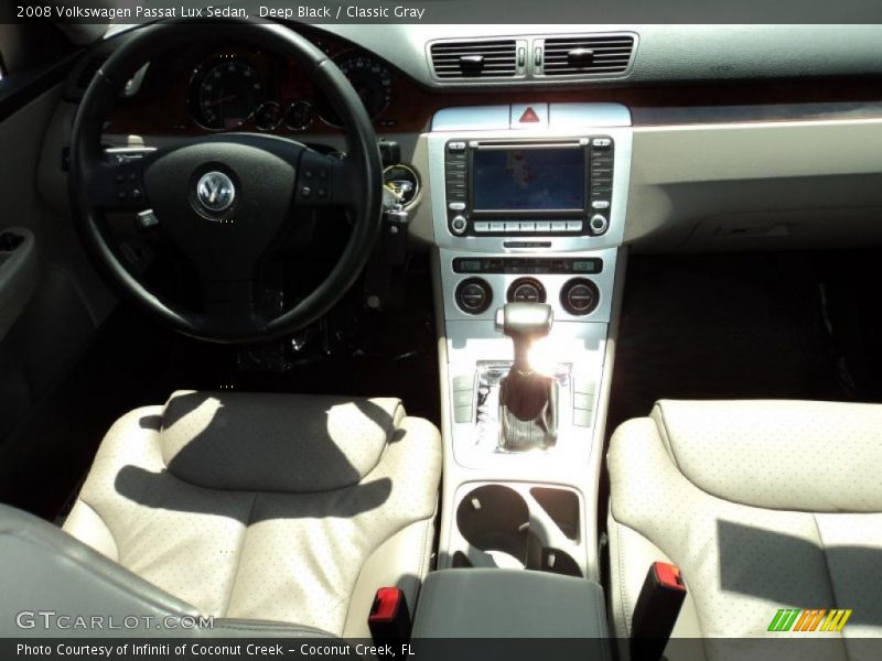 Deep Black / Classic Gray 2008 Volkswagen Passat Lux Sedan