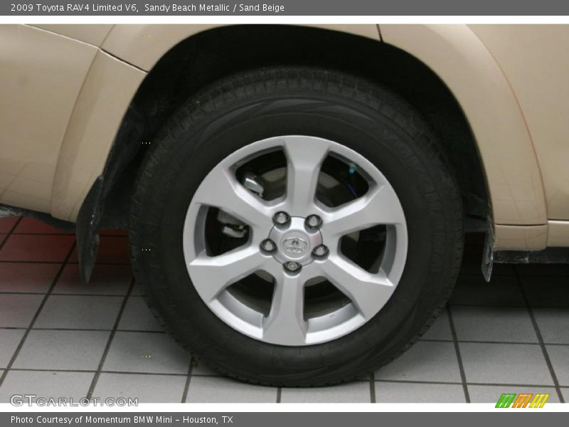 Sandy Beach Metallic / Sand Beige 2009 Toyota RAV4 Limited V6