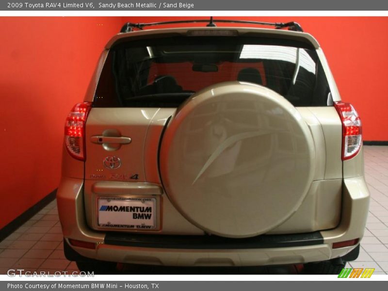 Sandy Beach Metallic / Sand Beige 2009 Toyota RAV4 Limited V6