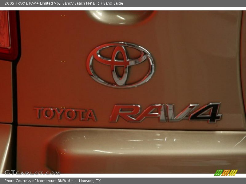 Sandy Beach Metallic / Sand Beige 2009 Toyota RAV4 Limited V6