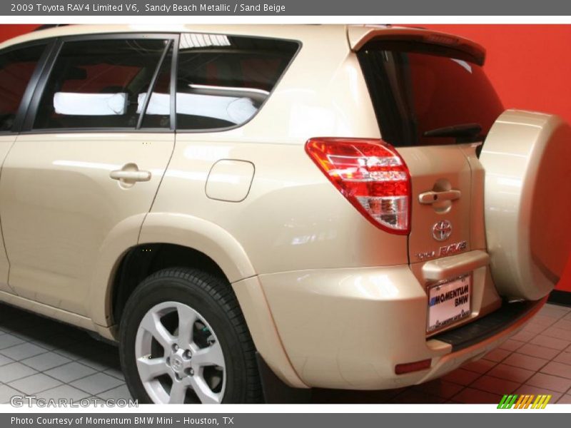 Sandy Beach Metallic / Sand Beige 2009 Toyota RAV4 Limited V6