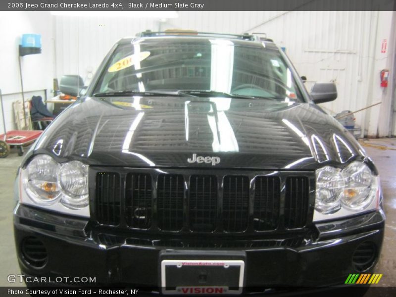 Black / Medium Slate Gray 2006 Jeep Grand Cherokee Laredo 4x4