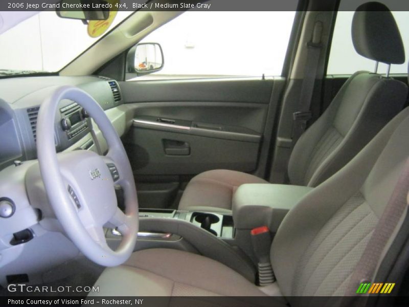 Black / Medium Slate Gray 2006 Jeep Grand Cherokee Laredo 4x4