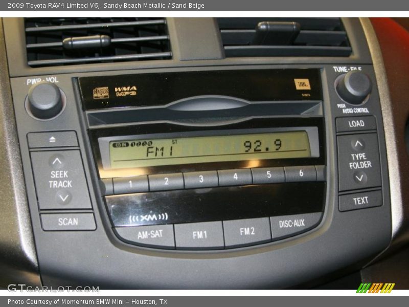 Sandy Beach Metallic / Sand Beige 2009 Toyota RAV4 Limited V6