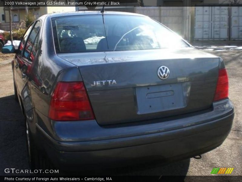 Platinum Grey Metallic / Black 2003 Volkswagen Jetta GLS Sedan