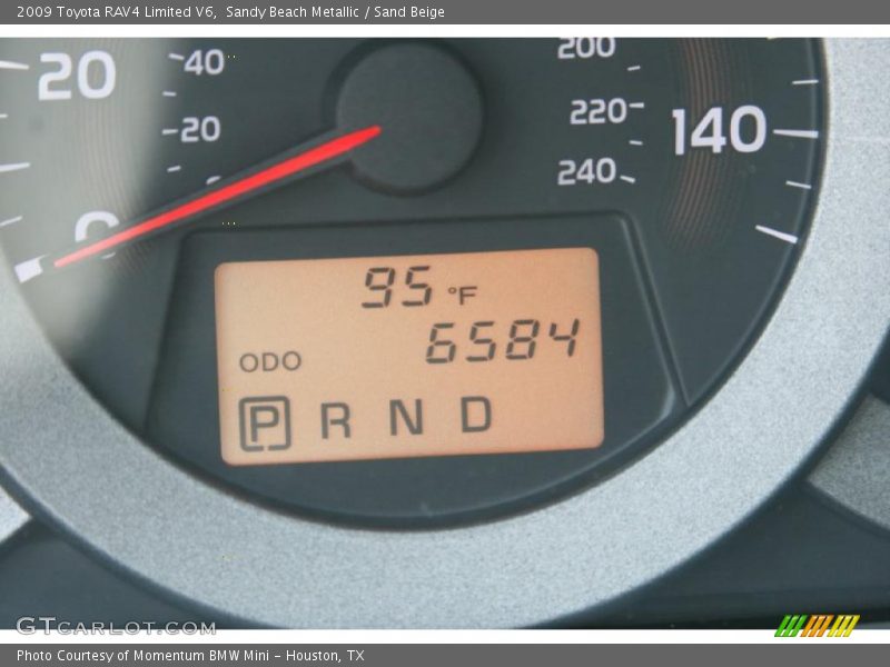 Sandy Beach Metallic / Sand Beige 2009 Toyota RAV4 Limited V6