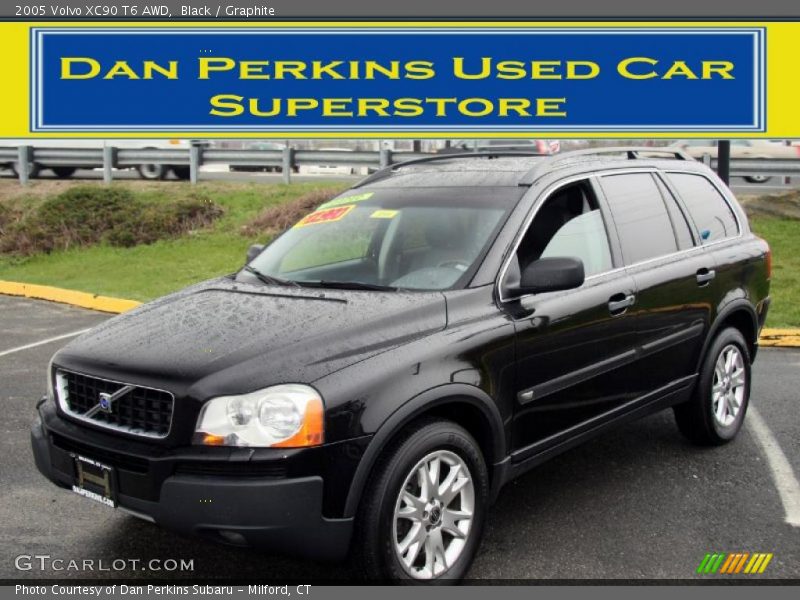 Black / Graphite 2005 Volvo XC90 T6 AWD