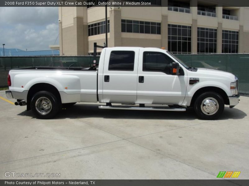  2008 F350 Super Duty XLT Crew Cab Dually Oxford White