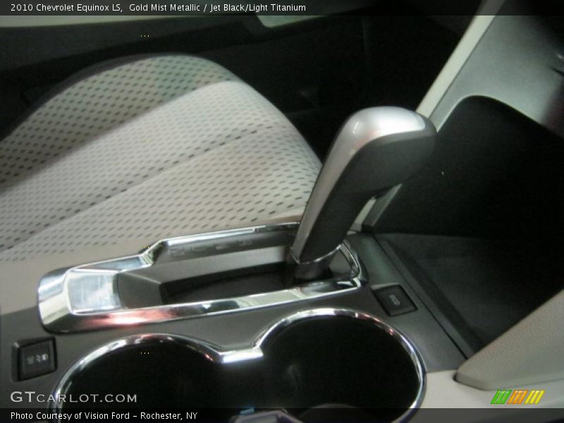 Gold Mist Metallic / Jet Black/Light Titanium 2010 Chevrolet Equinox LS