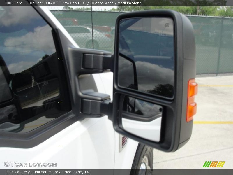 Oxford White / Medium Stone 2008 Ford F350 Super Duty XLT Crew Cab Dually