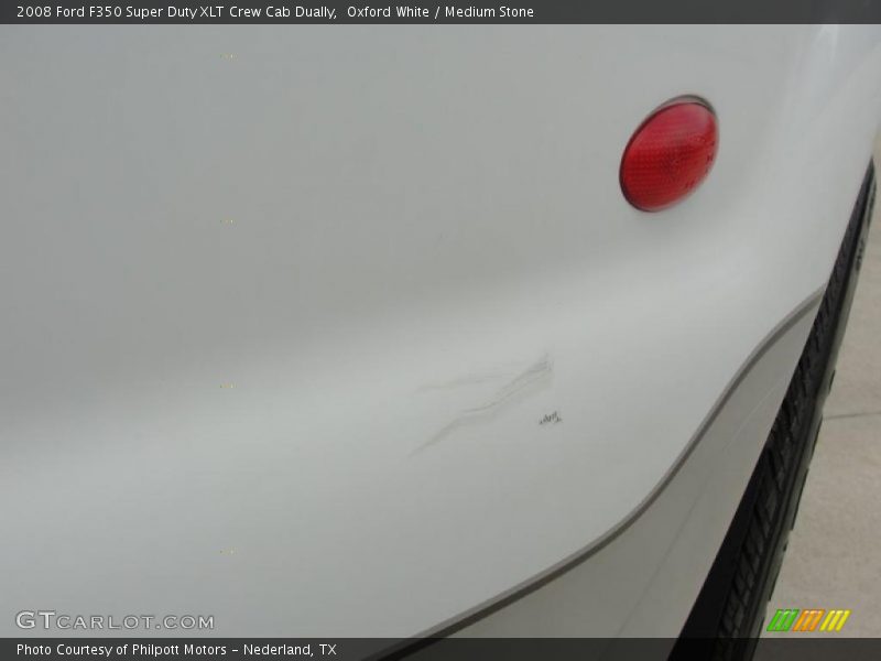 Oxford White / Medium Stone 2008 Ford F350 Super Duty XLT Crew Cab Dually