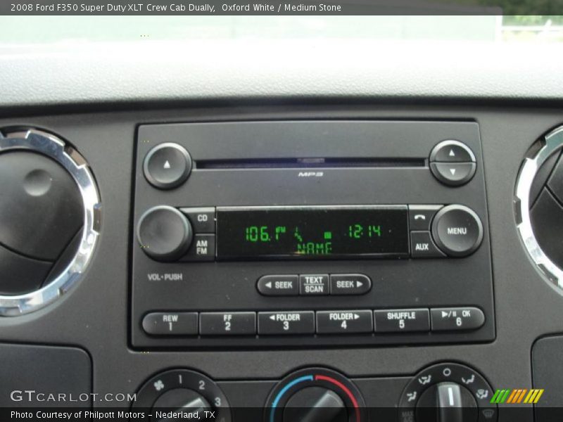 Controls of 2008 F350 Super Duty XLT Crew Cab Dually