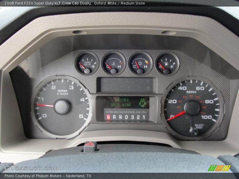 2008 F350 Super Duty XLT Crew Cab Dually XLT Crew Cab Dually Gauges