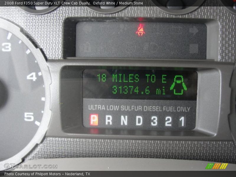 Oxford White / Medium Stone 2008 Ford F350 Super Duty XLT Crew Cab Dually