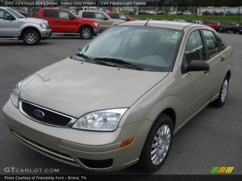 Front 3/4 View of 2007 Focus ZX4 S Sedan