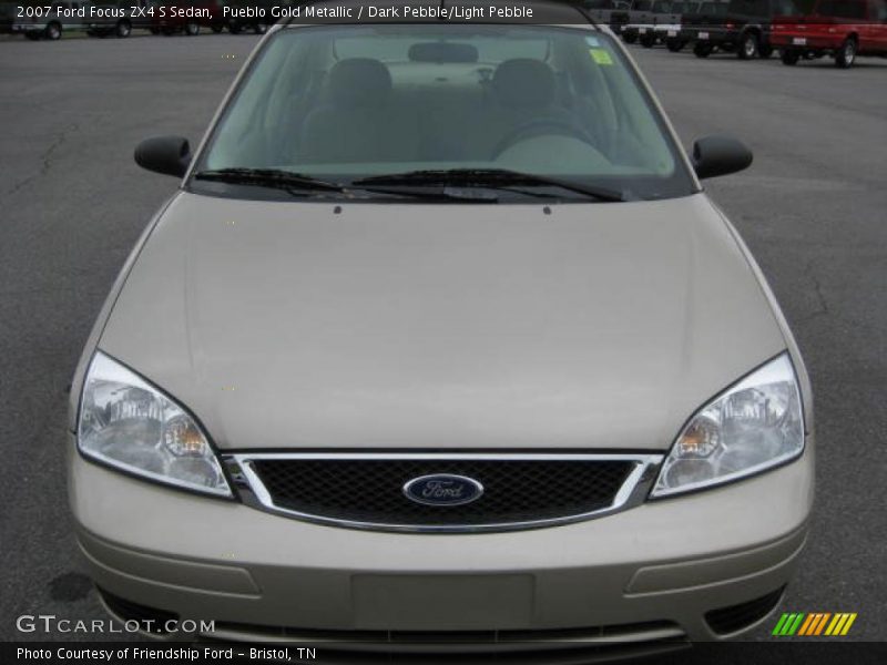Pueblo Gold Metallic / Dark Pebble/Light Pebble 2007 Ford Focus ZX4 S Sedan