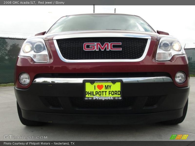 Red Jewel / Ebony 2008 GMC Acadia SLT