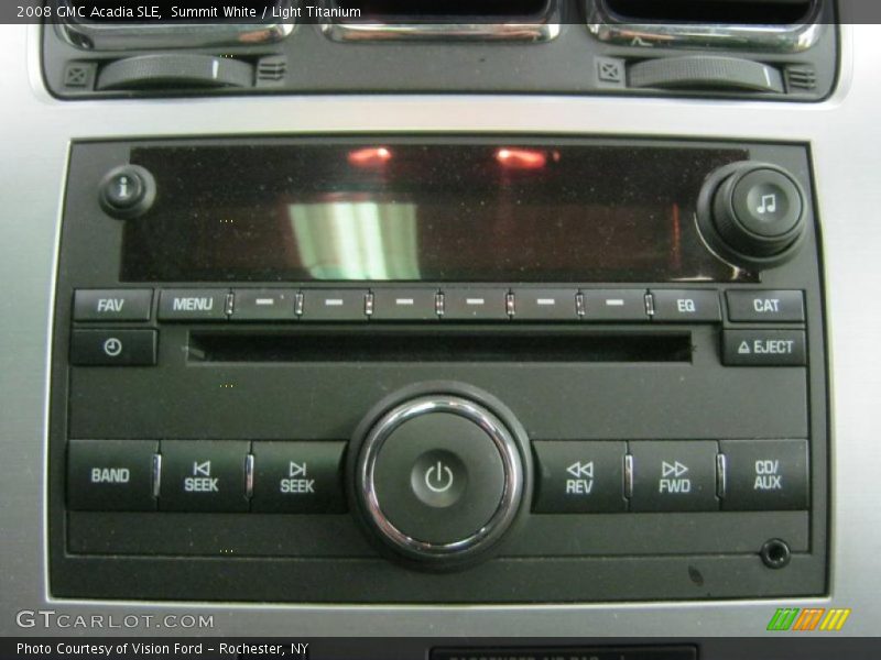 Summit White / Light Titanium 2008 GMC Acadia SLE