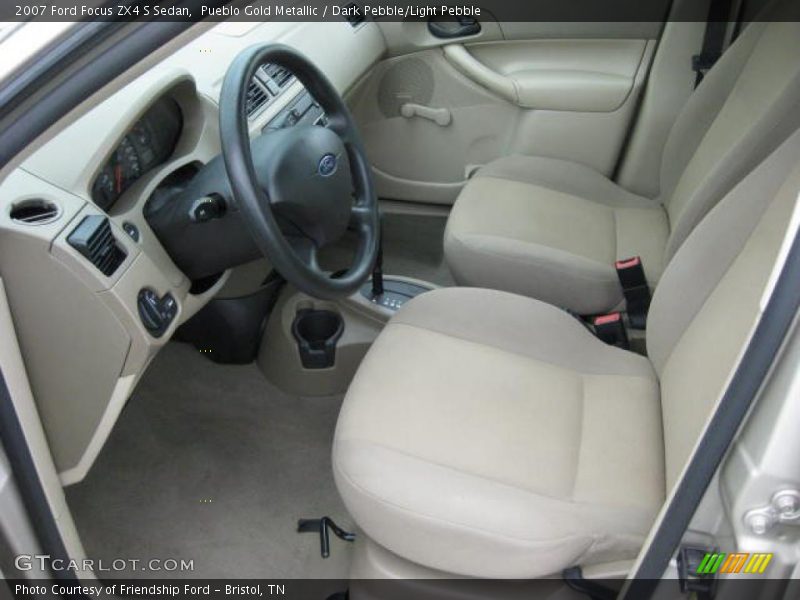  2007 Focus ZX4 S Sedan Dark Pebble/Light Pebble Interior