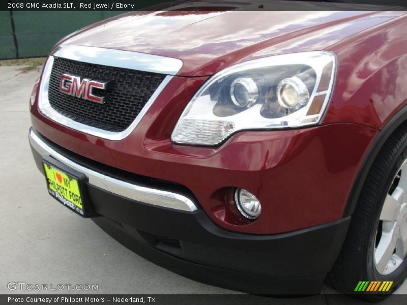 Red Jewel / Ebony 2008 GMC Acadia SLT