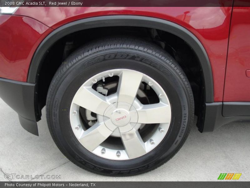 Red Jewel / Ebony 2008 GMC Acadia SLT