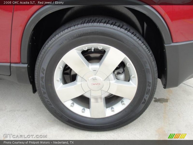 Red Jewel / Ebony 2008 GMC Acadia SLT