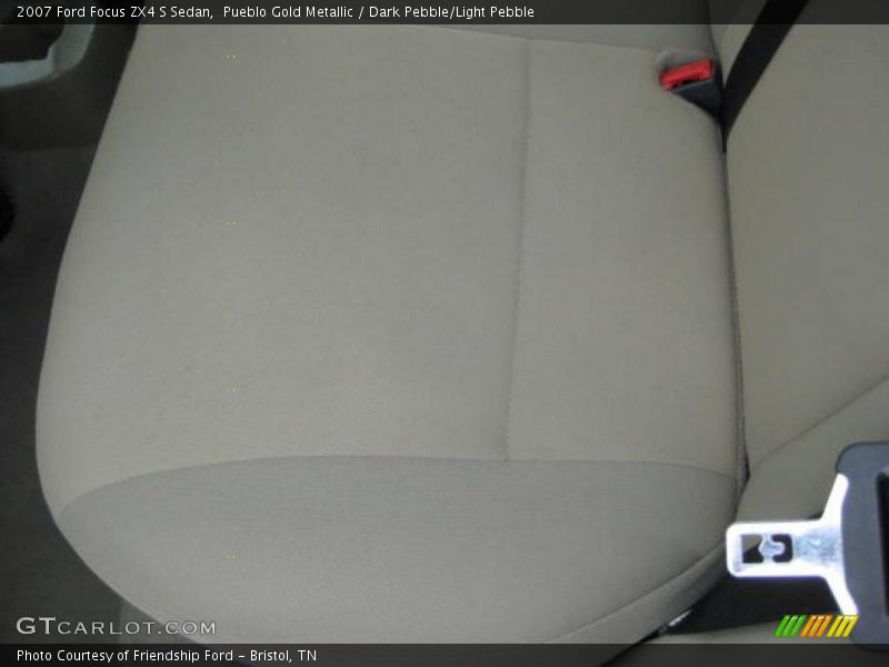 Pueblo Gold Metallic / Dark Pebble/Light Pebble 2007 Ford Focus ZX4 S Sedan
