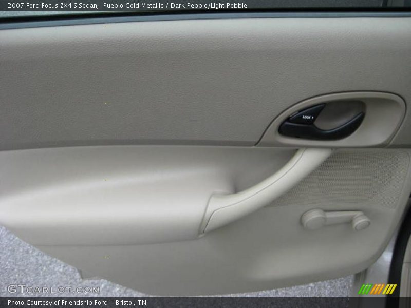 Pueblo Gold Metallic / Dark Pebble/Light Pebble 2007 Ford Focus ZX4 S Sedan