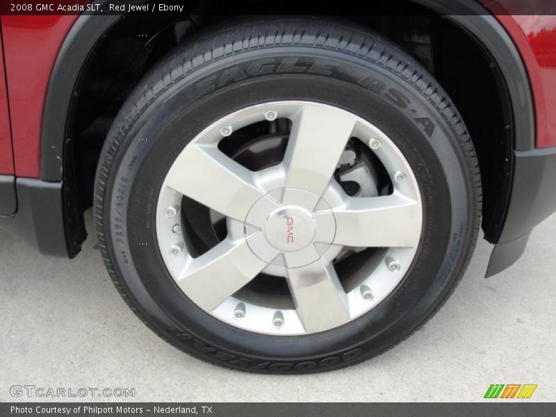 Red Jewel / Ebony 2008 GMC Acadia SLT