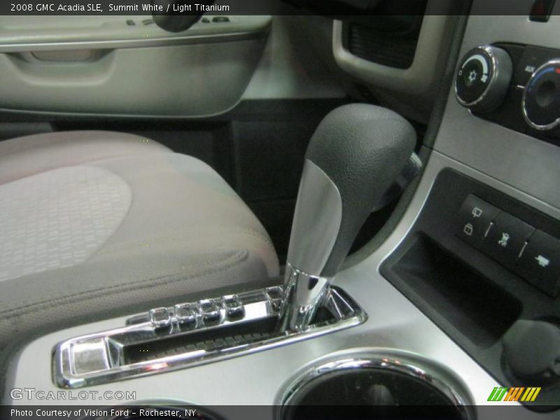 Summit White / Light Titanium 2008 GMC Acadia SLE