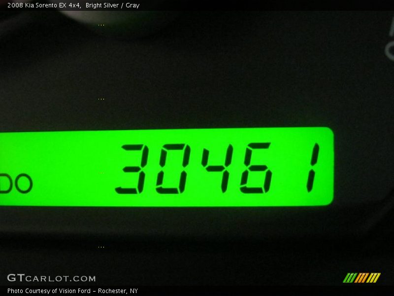 Bright Silver / Gray 2008 Kia Sorento EX 4x4