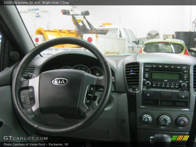 Bright Silver / Gray 2008 Kia Sorento EX 4x4