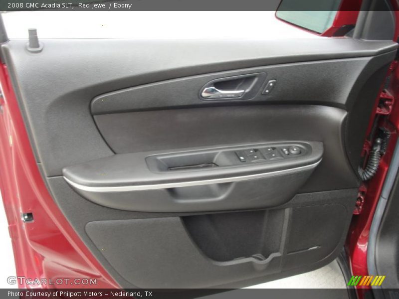 Red Jewel / Ebony 2008 GMC Acadia SLT