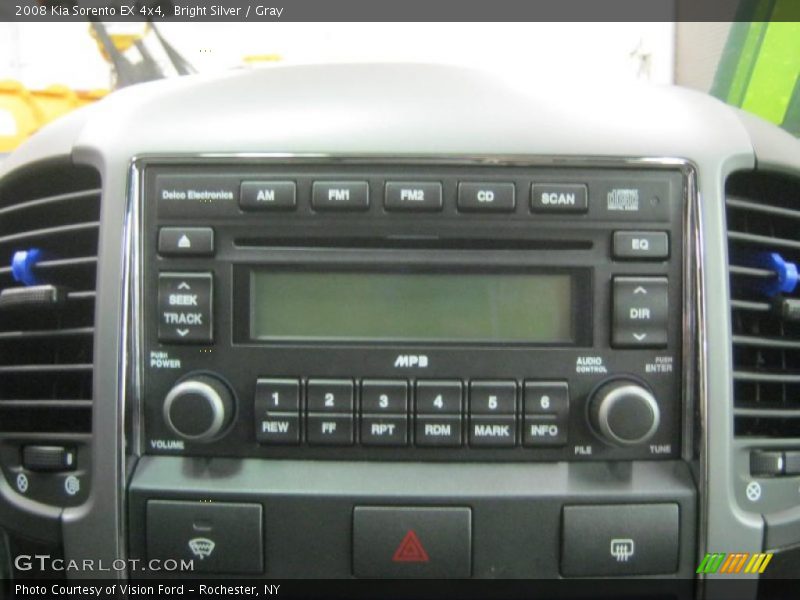 Bright Silver / Gray 2008 Kia Sorento EX 4x4