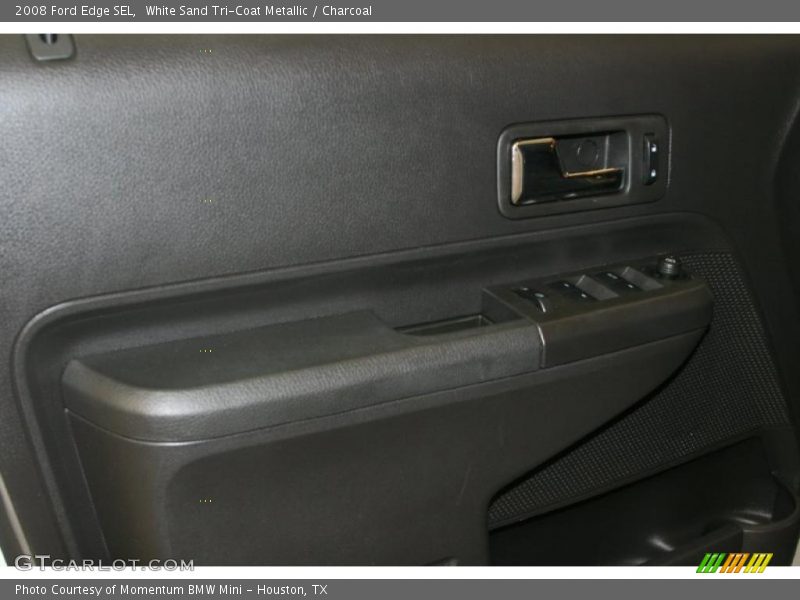 White Sand Tri-Coat Metallic / Charcoal 2008 Ford Edge SEL