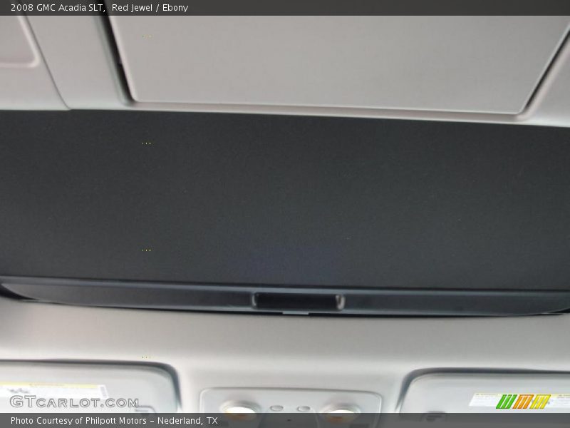 Red Jewel / Ebony 2008 GMC Acadia SLT