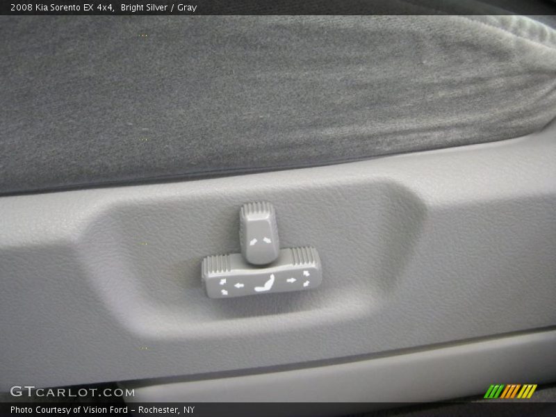 Bright Silver / Gray 2008 Kia Sorento EX 4x4